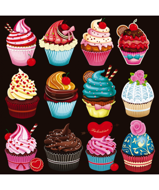 Cadre CUPCAKE G1648 PINTDECOR