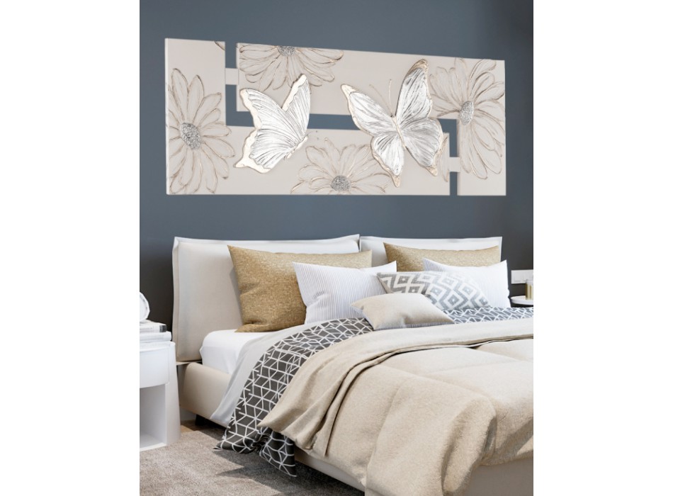 Cadre ARGENT PAPILLONS P4768 PINTDECOR