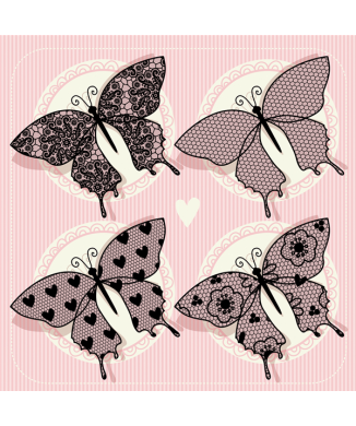 Cadre PAPILLONS G1606 PINTDECOR