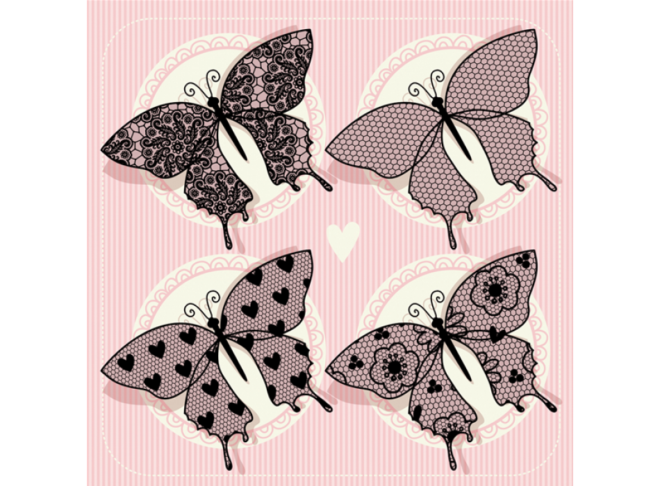 Cadre PAPILLONS G1606 PINTDECOR