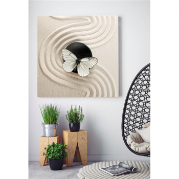 Image LA PIERRE ET LE PAPILLON G2242 PINTDECOR