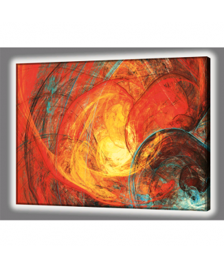 Cadre BRIGHT INFORMAL RED GL4498 PINTDECOR