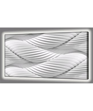 Cadre LUMINEUX VAGUES 3D GL4478 PINTDECOR