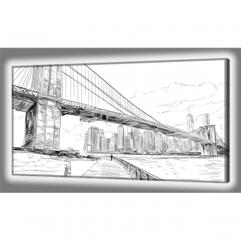Photo BRIGHT BRIDGE GL4486 PINTDECOR