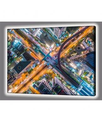 Tableau LUMINEUX VERTICAL GL4494 PINTDECOR