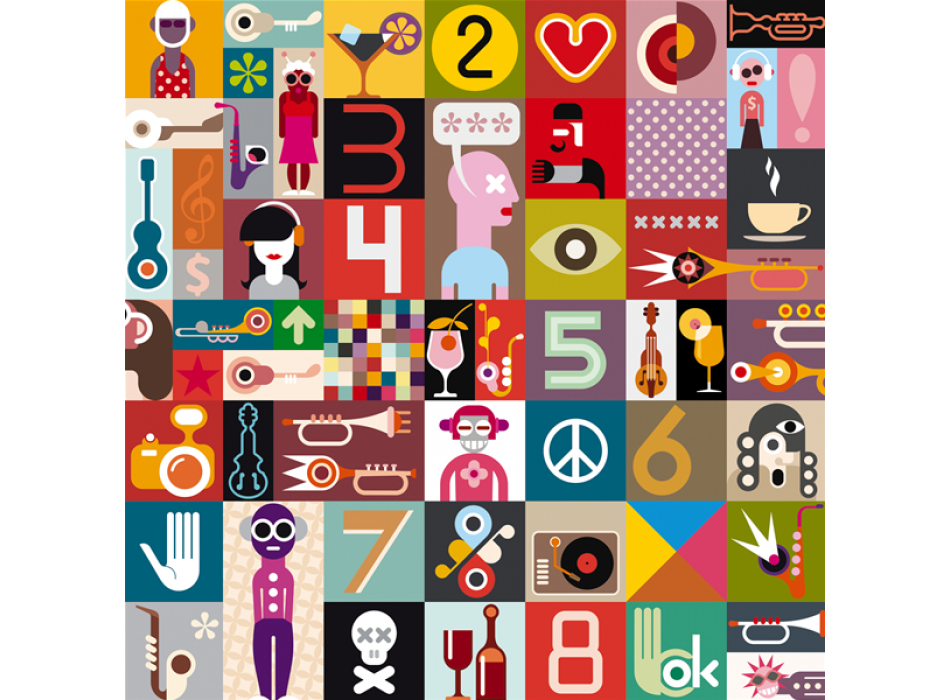 Cadre MULTICOLORE G1634 PINTDECOR