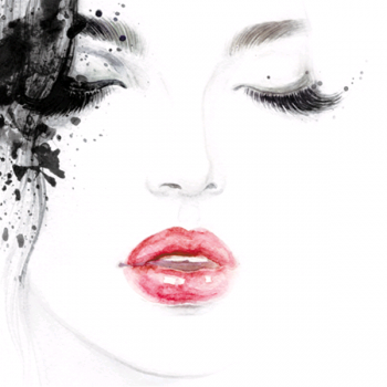 Peinture YEUX FERMÉS G3864 PINTDECOR