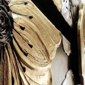 PEINTURE OR PÉTUNIA P3886 PINTDECOR