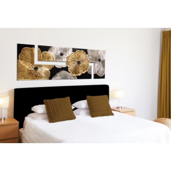 PEINTURE OR PÉTUNIA P3886 PINTDECOR