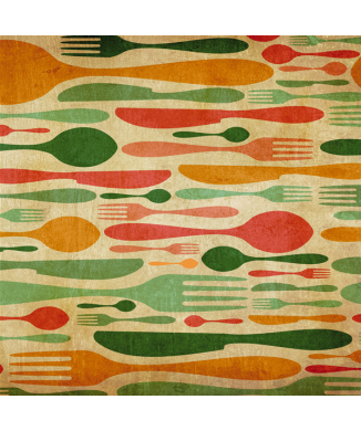 Cadre COUVERTS COULEURS G1680 PINTDECOR