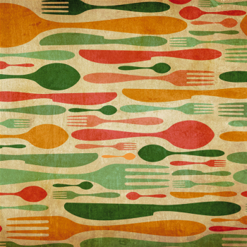 Cadre COUVERTS COULEURS G1680 PINTDECOR