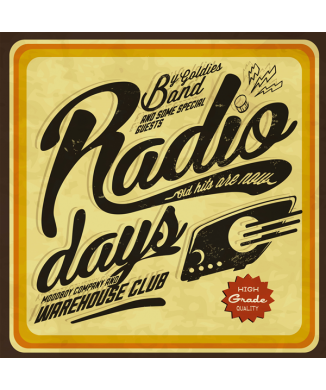 Image RADIO DAYS G1454 PINTDECOR