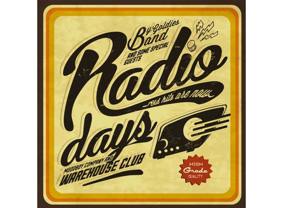 Image RADIO DAYS G1454 PINTDECOR