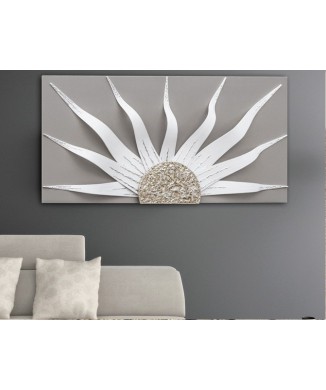 TABLEAU SOLAR STORM BLANC P4532 PINTDECOR