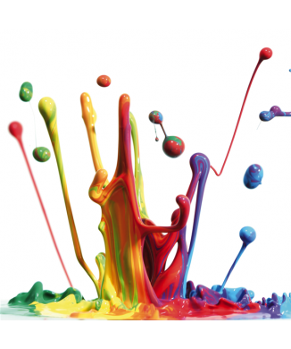 Cadre SPLASH MULTICOLORE G2370 PINTDECOR