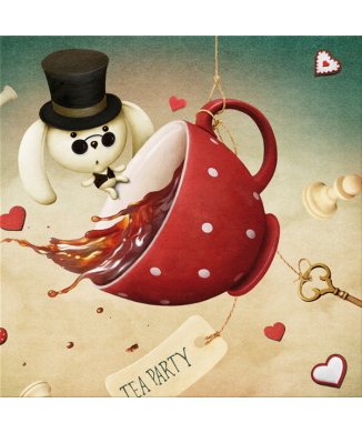 Cadre TEA PARTY G3376 PINTDECOR