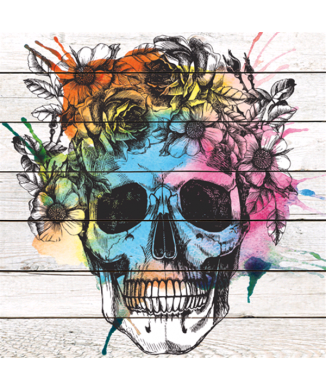 Cadre FLOWER SKULL G3994 PINTDECOR