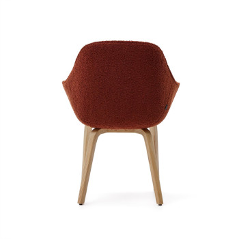 Chaise en peau de mouton Aleli