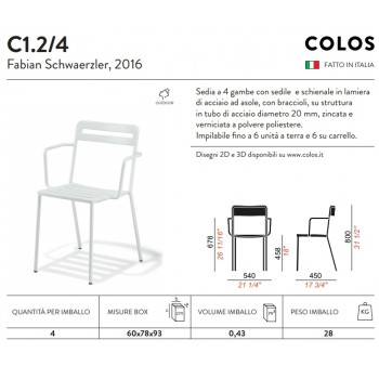 Chaise C1 2 COLOS