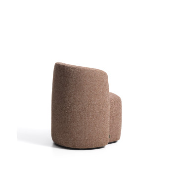 Chaise en chenille Corvena