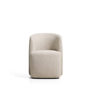 Chaise en chenille Corvena