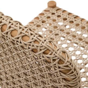 Chaise d'extérieur Tavira en bois de teck massif