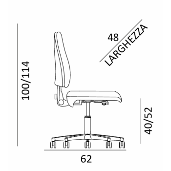 Chaise de bureau COMEL Elite 11