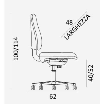 Chaise de bureau COMEL Elite 13