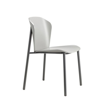 Chaise FINN METAL WOOD - SCAB