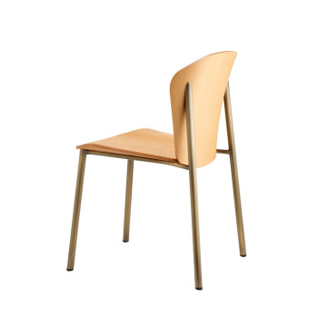 Chaise FINN METAL WOOD - SCAB