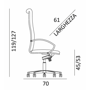 Chaise COMEL Jupiter C03