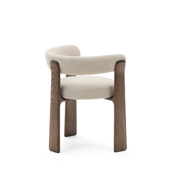 Chaise chenille à 3 pieds en granit