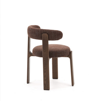 Chaise en chenille de granit