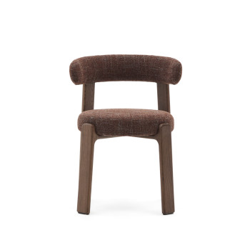 Chaise en chenille de granit