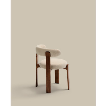 Chaise en chenille de granit