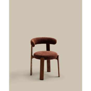 Chaise en chenille de granit