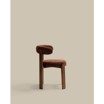 Chaise en chenille de granit