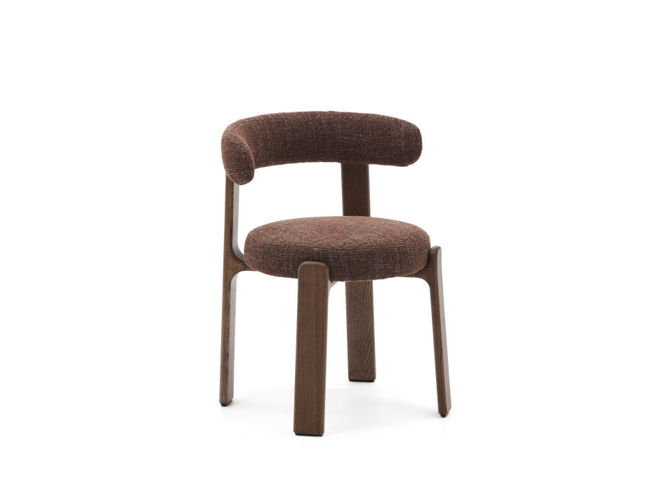 Chaise en chenille de granit