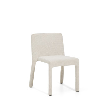 Chaise empilable en chenille Loria