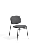 Chaise empilable en chenille Meli