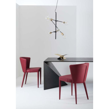 Chaise en cuir ATENA Julia Italia