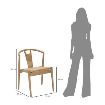 CHAISE JAPON -B- SET 2 PCS