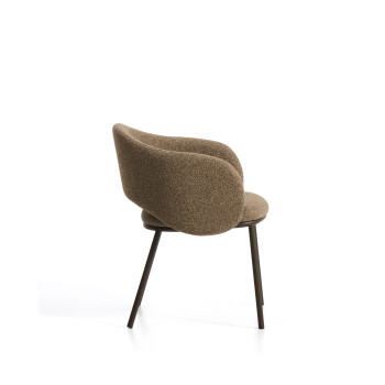 Chaise Maina en chenille épaisse