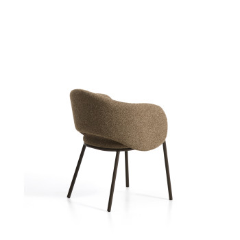 Chaise Maina en chenille épaisse