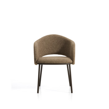 Chaise Maina en chenille épaisse