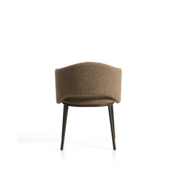 Chaise Maina en chenille épaisse