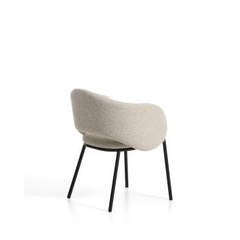 Chaise Maina en chenille épaisse