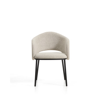 Chaise Maina en chenille épaisse