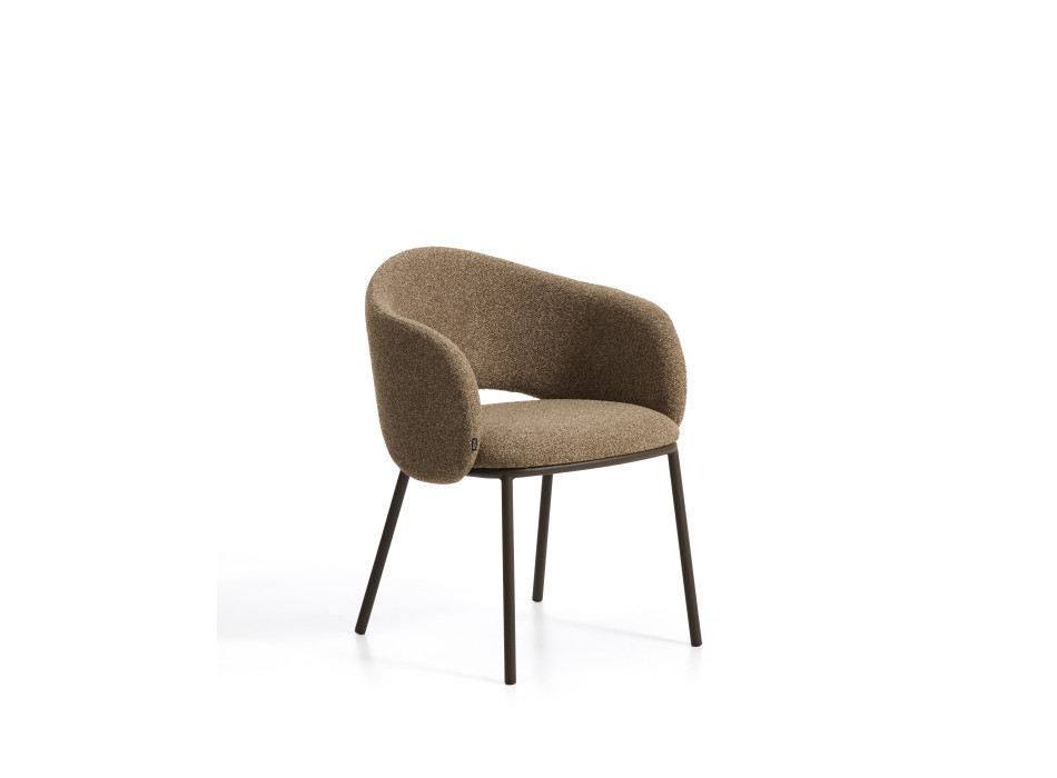 Chaise Maina en chenille épaisse