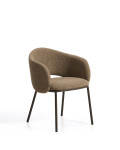 Chaise Maina en chenille épaisse